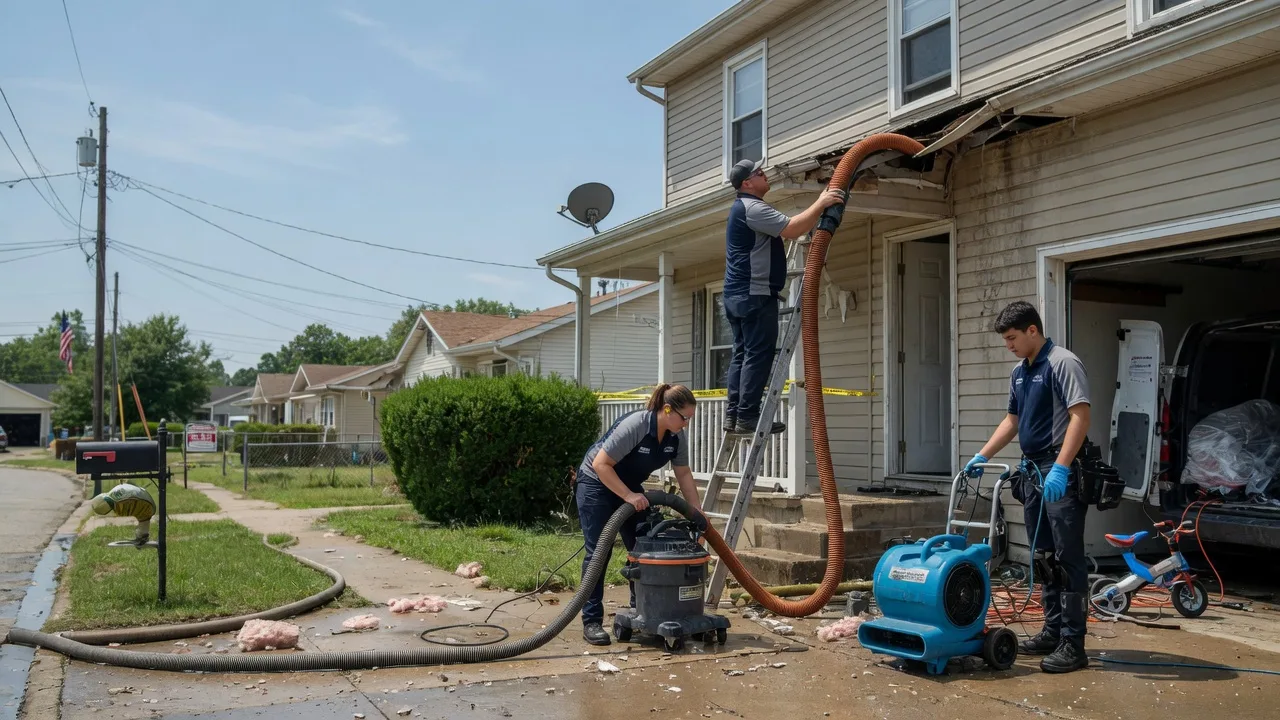 Water Damage Restoration in Tinley Park, IL near me